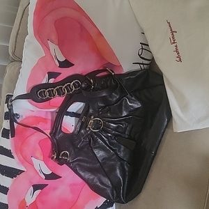 Hand bags black color Salvatore  Ferragamo